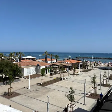 Le Cap D'Agde, Residence Le Baia,Vue Mer, 20M De La Plage, Piscine Exterior photo