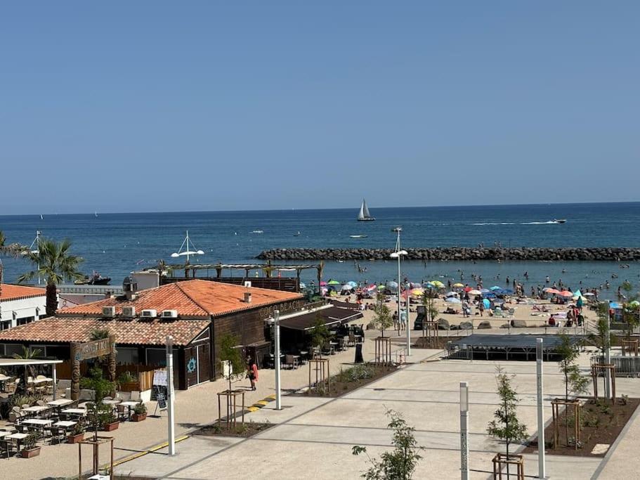 Le Cap D'agde, Le Baia,vue Mer, 20m De La Plage, Piscine *