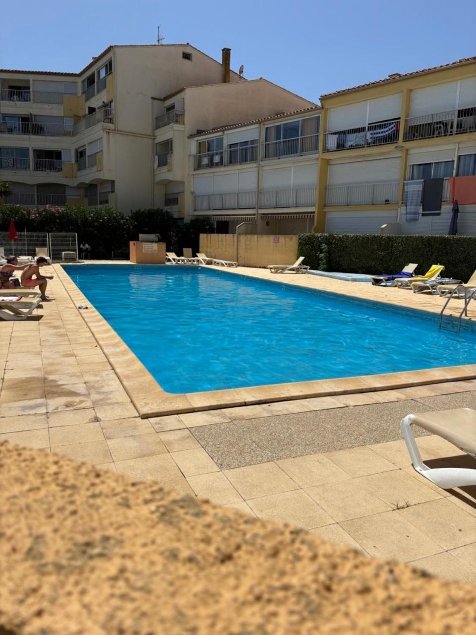Apartment Le Cap D'agde, Le Baia,vue Mer, 20m De La Plage, Piscine Agde