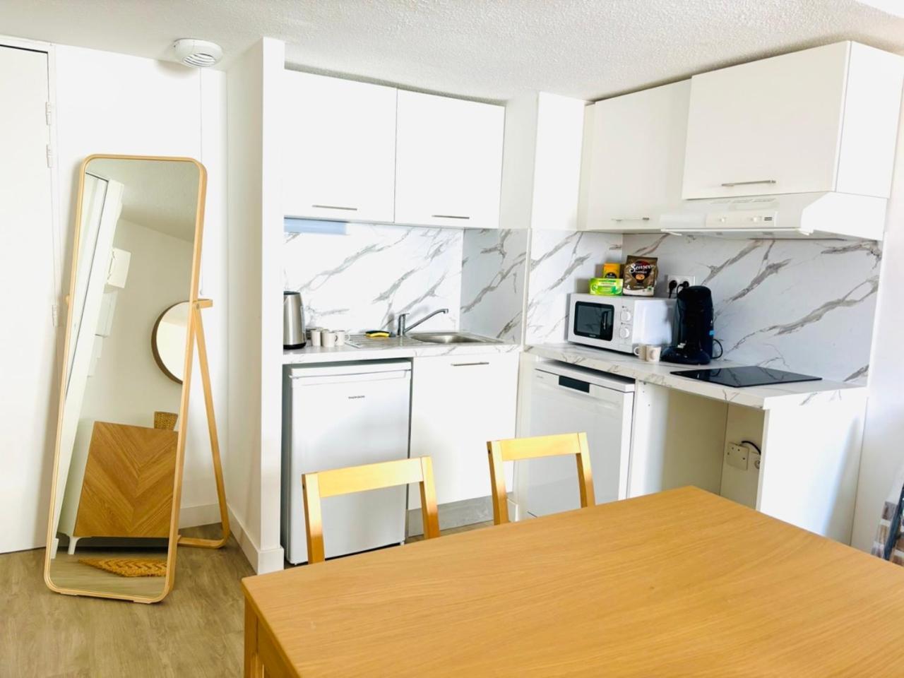 Le Cap D'agde, Le Baia,vue Mer, 20m De La Plage, Piscine Apartment